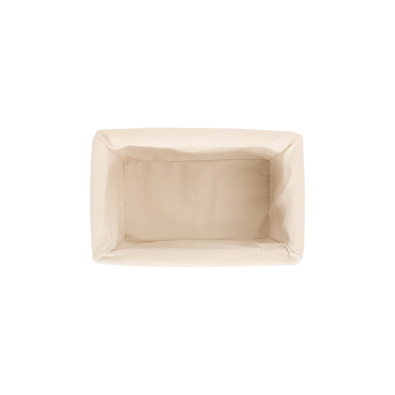 Small White Wash Willow Storage Basket with White Lining - REGN