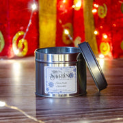 Snowflake Sparkle - Travel Tin Candle - Cotton Wick - REGN