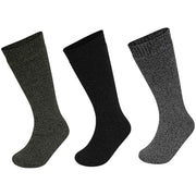 Sock Stack 3 Pack Mens Wellington Boot Socks Durable Cushioned Heel And Toe UK Size 6-11 - REGN