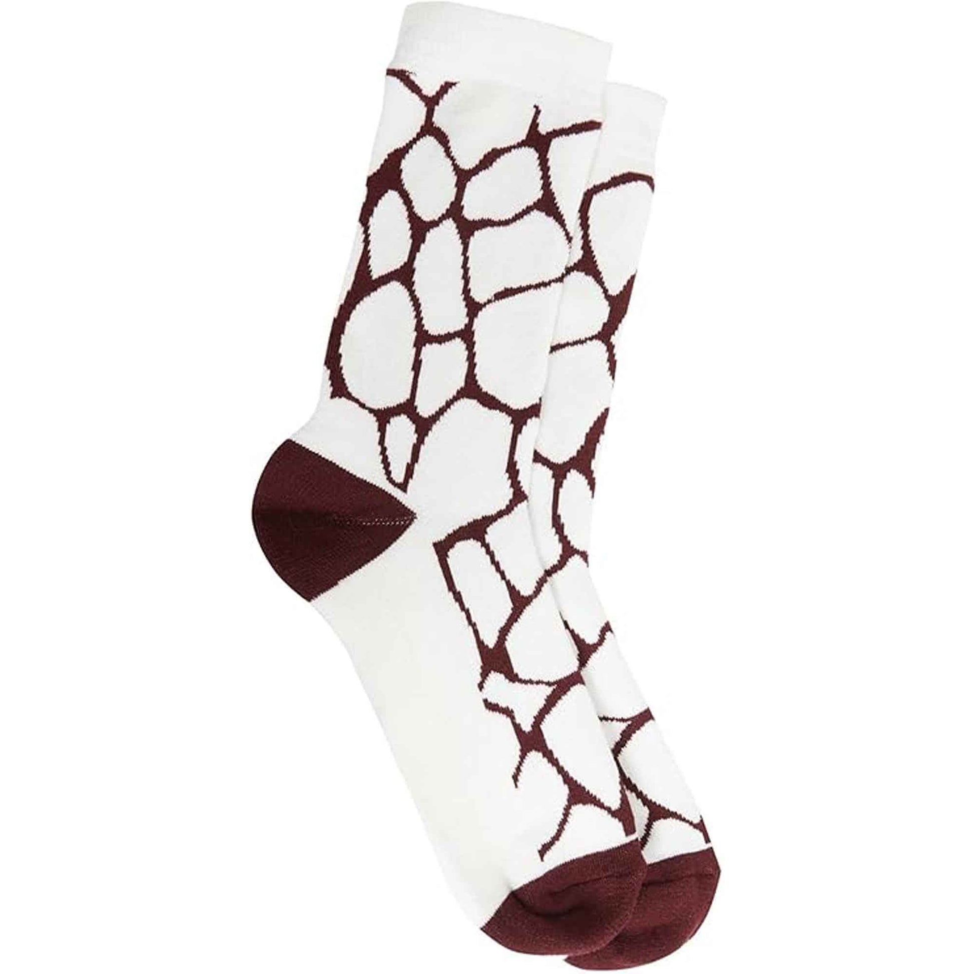 Sock Stack 6 Pack Women's Cotton Rich Animal Print Boot Socks With Reinforced Heel UK 4-7 - REGN