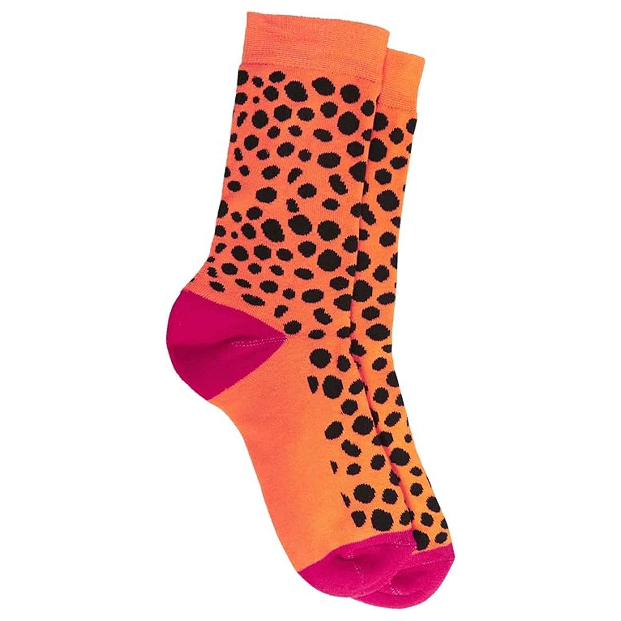 Sock Stack 6 Pack Women's Cotton Rich Animal Print Boot Socks With Reinforced Heel UK 4-7 - REGN