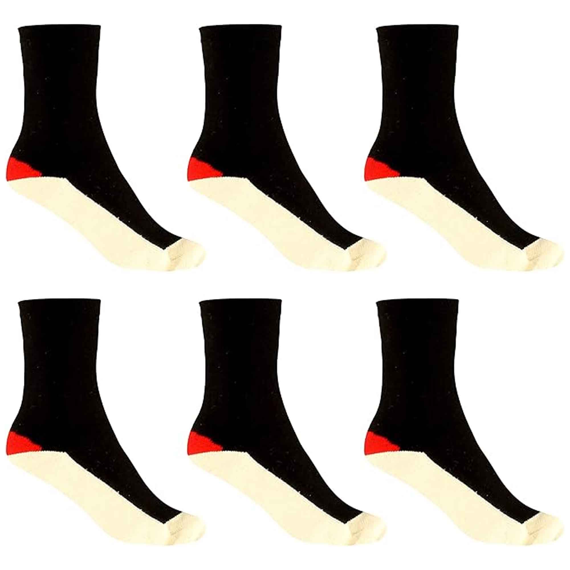 Sock Stack Men's Lambswool Work Boot Socks With Reinforced Heel And Toe Warm Durable - REGN