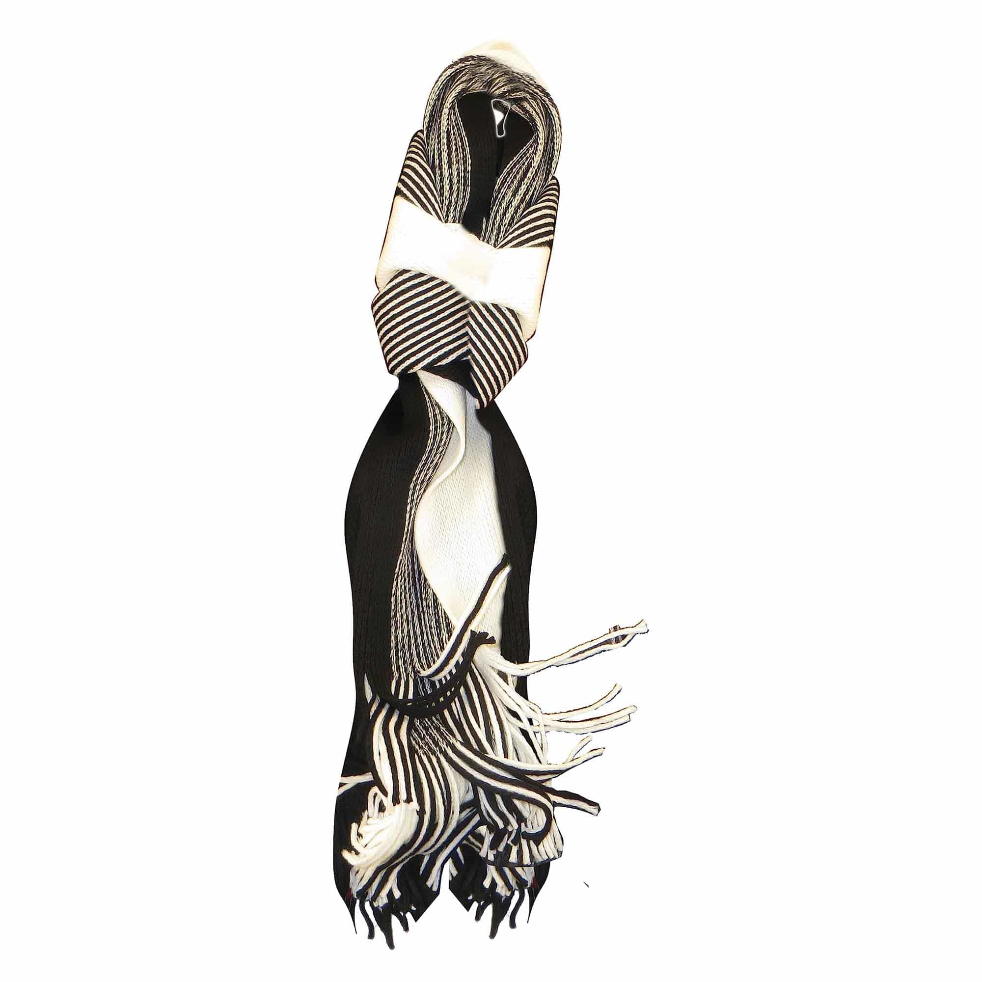Sock Stack Mens Thermal Woven Stripe Acrylic Scarf Multi-Coloured Lightweight Insulation - REGN