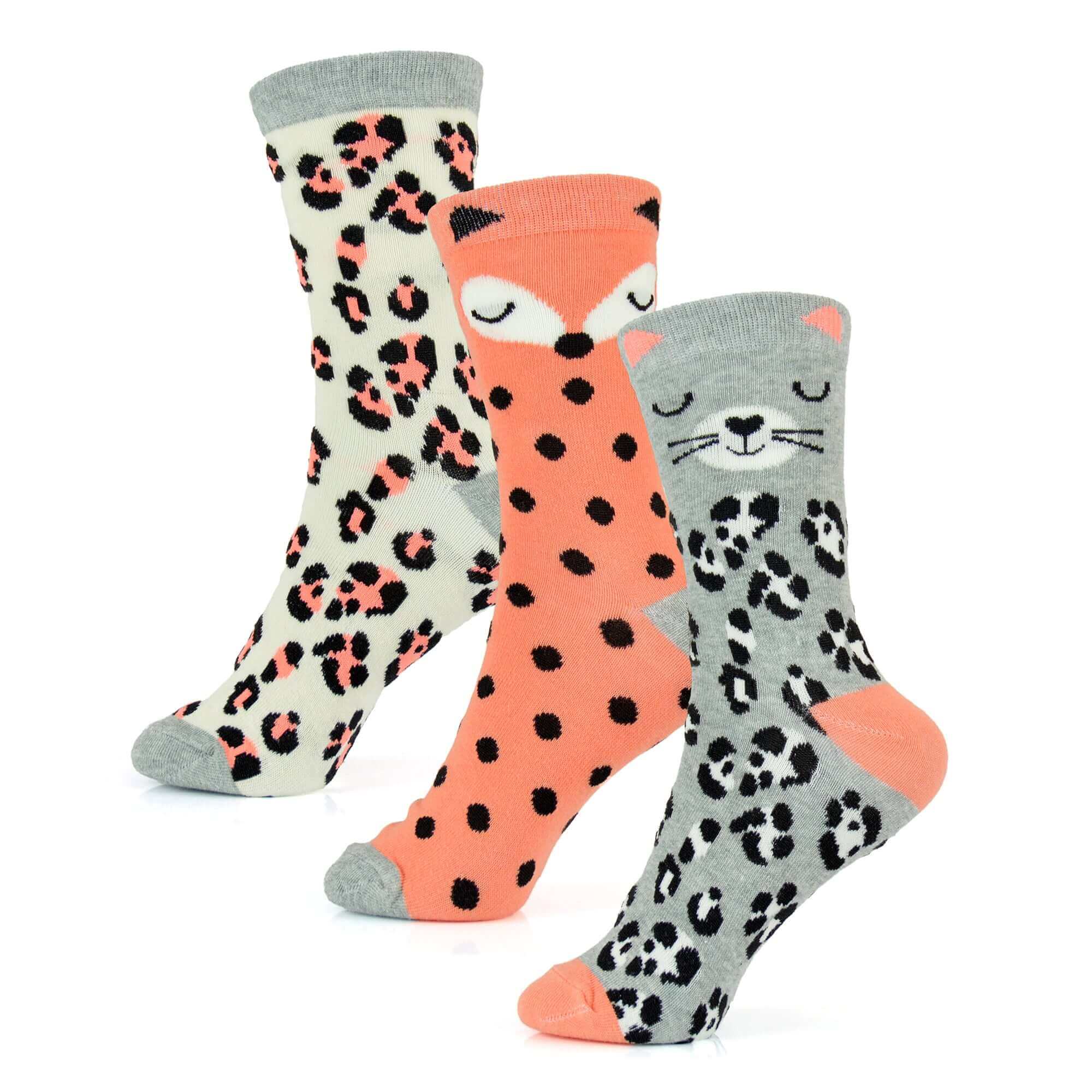 Sock Stack Womens Cotton Rich Socks 6 Pairs UK Size 4-7 Breathable Durable Reinforced Heel Toe Multipack Value - REGN