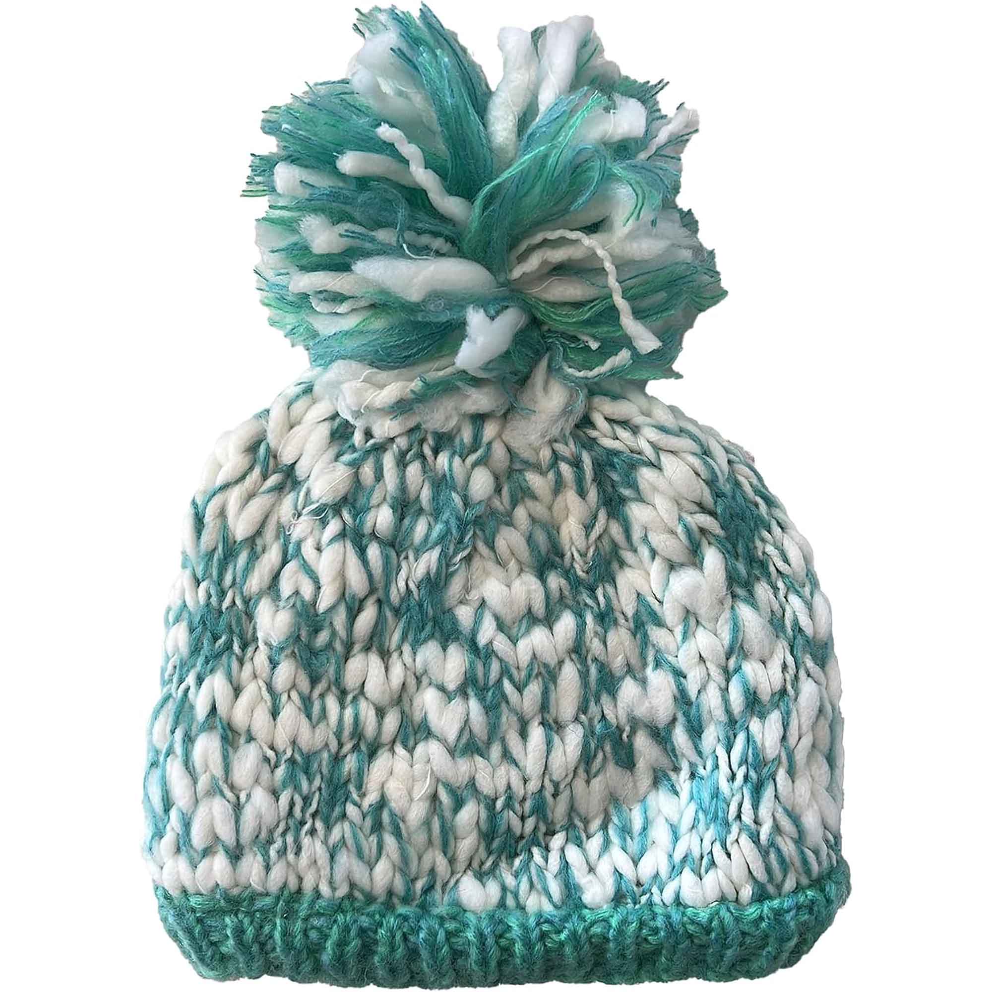 Sock Stack Women's Hand Knitted Daisy Pattern Winter Hat Headband Mittens Set In Red Breathable Cotton Rich Everyday Pack - REGN