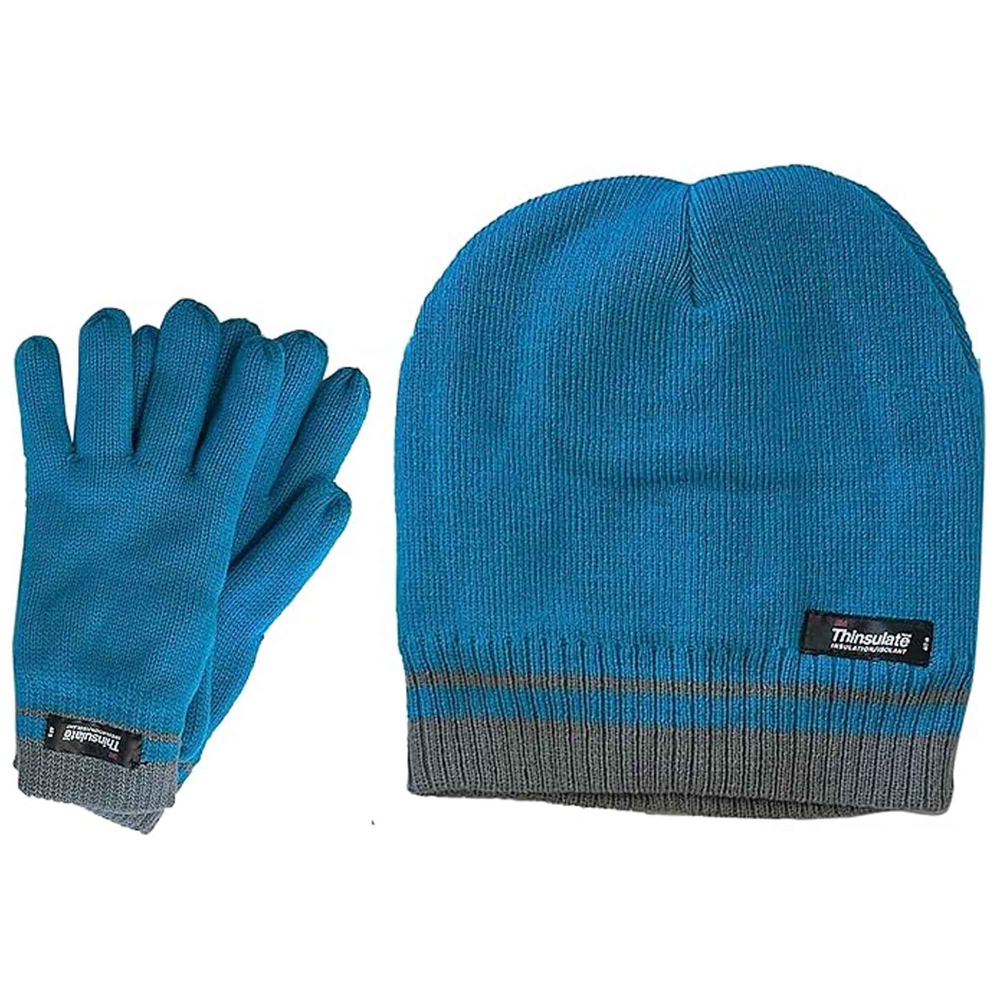 Sock Stack Women's Hat And Gloves Set With 3M Thinsulate Thermal Insulation Winter Warmth - REGN