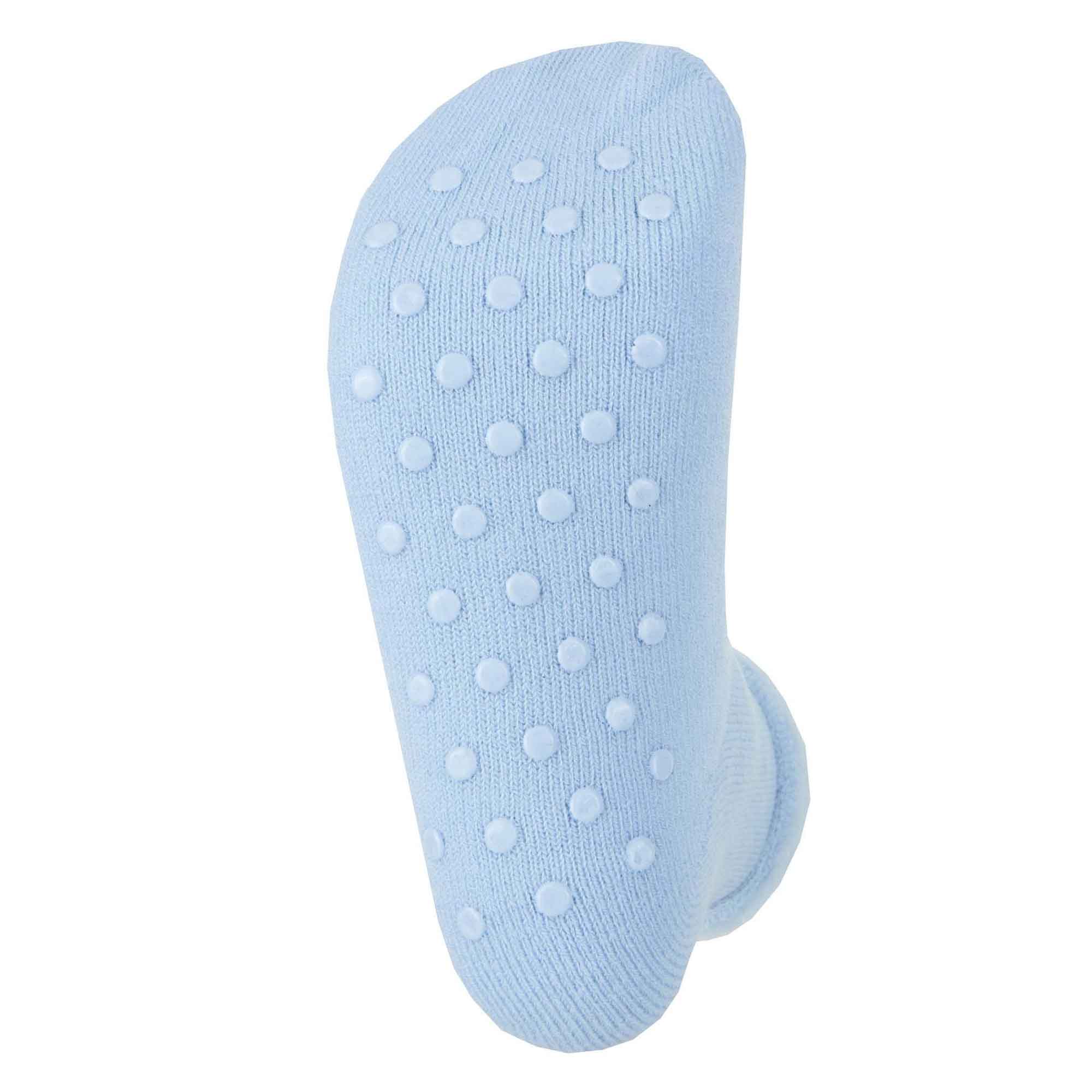 Sock Stack Womens Non Slip Thermal Bed Socks Slipper Socks With Silicone Grips UK Size 4 - REGN