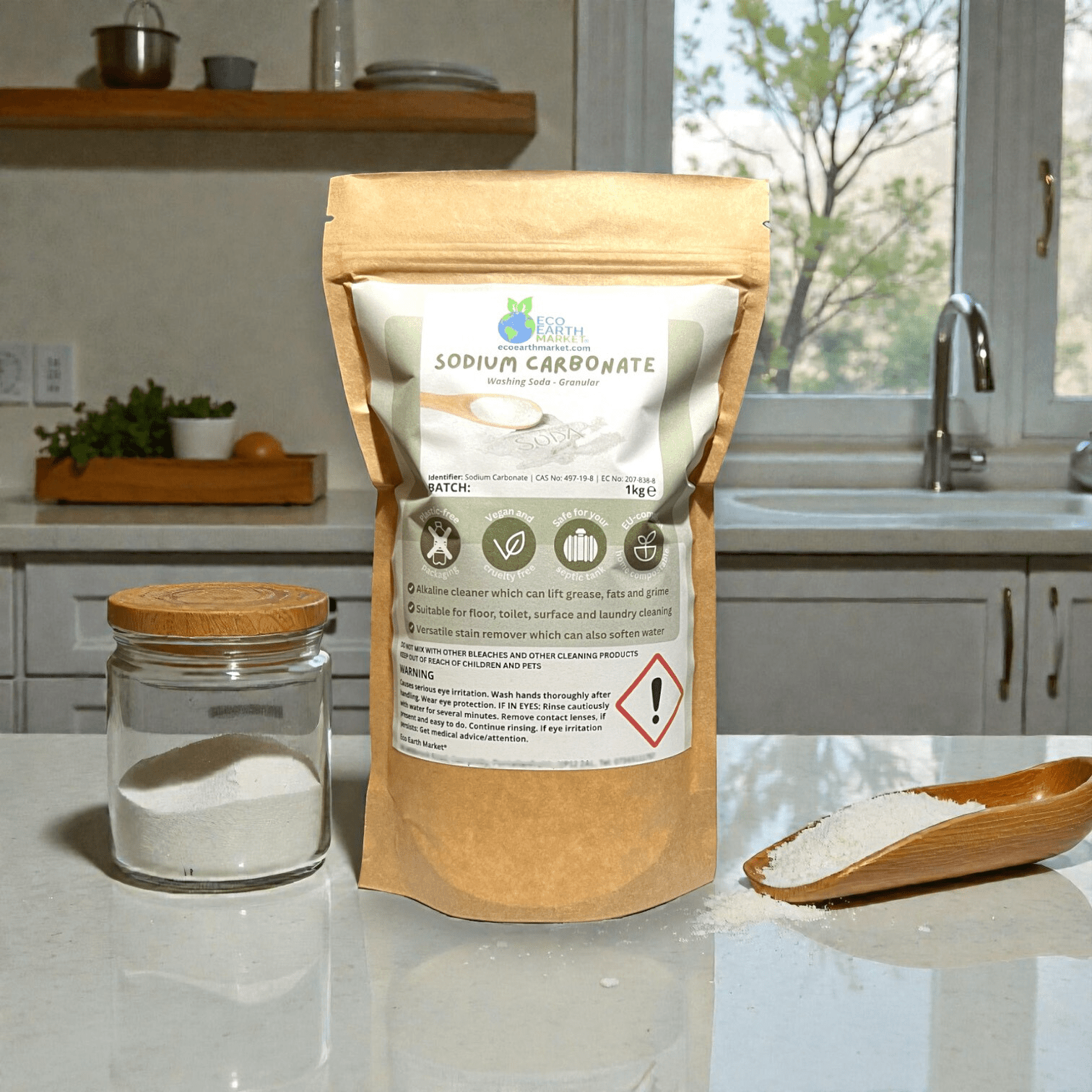 Sodium Carbonate 1kg – Washing Soda (UK Made) - REGN