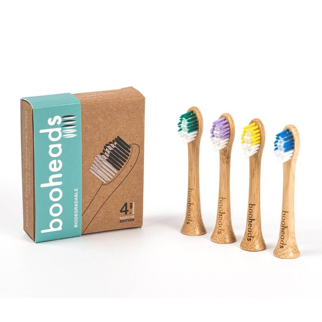 Soniboo - Bamboo Electric Toothbrush Heads Compatible with Sonicare* | Deep Clean 4PK Multi - REGN