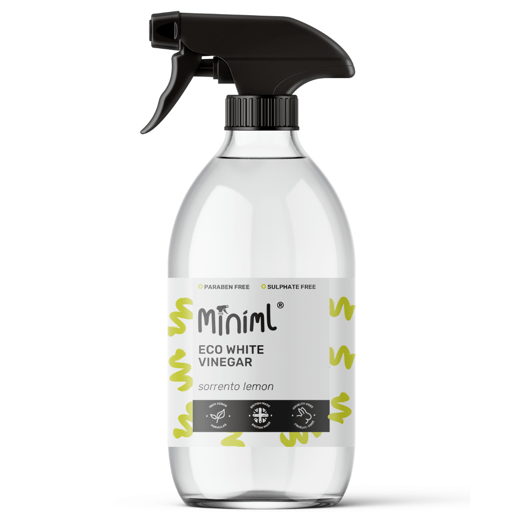 Sorrento Lemon White Vinegar – 500ml Refillable Glass Multi - Purpose Cleaner - REGN