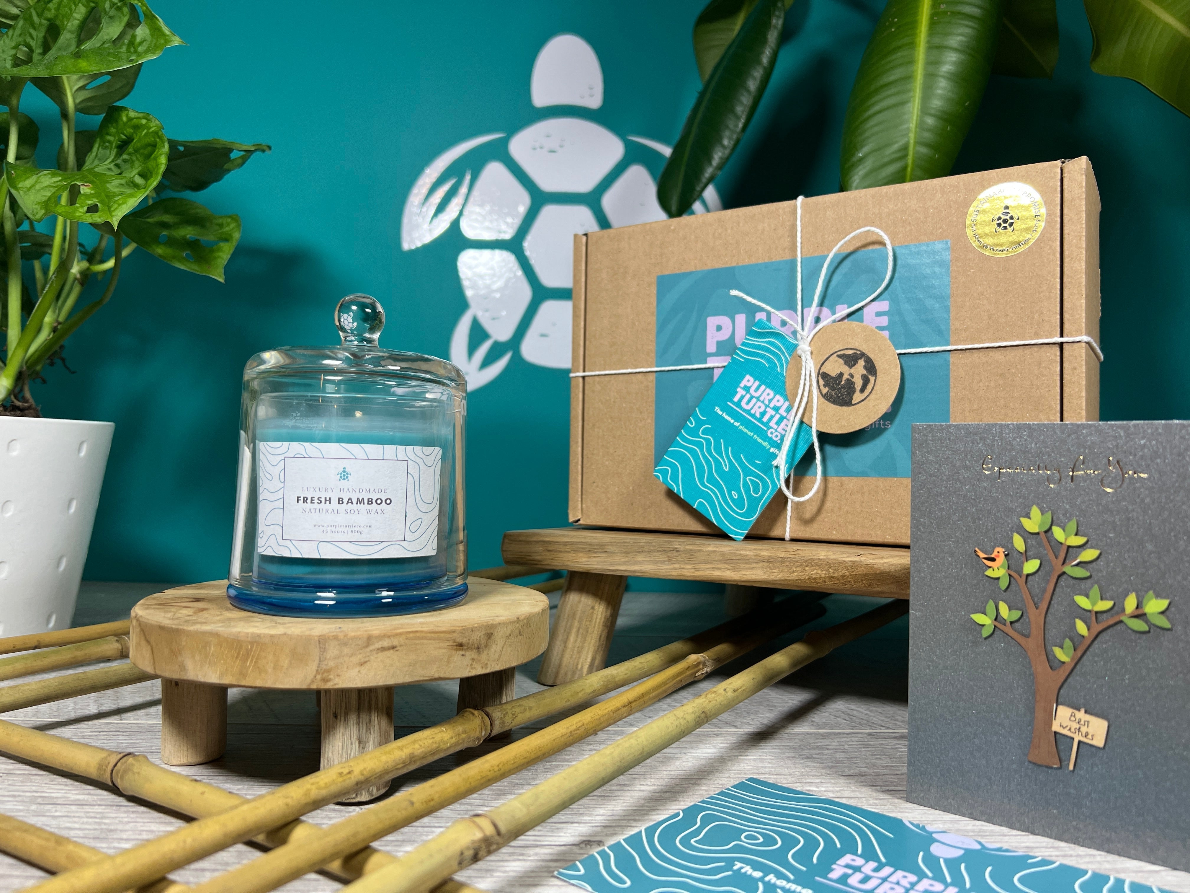 Soy Wax Bamboo Candle Gift Set - REGN