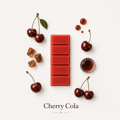 Cherry Cola wax melt snap bar