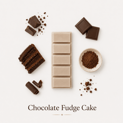 Chocolate Fudge Cake wax melt snap bar