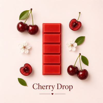 Cherry Drop wax melt snap bar