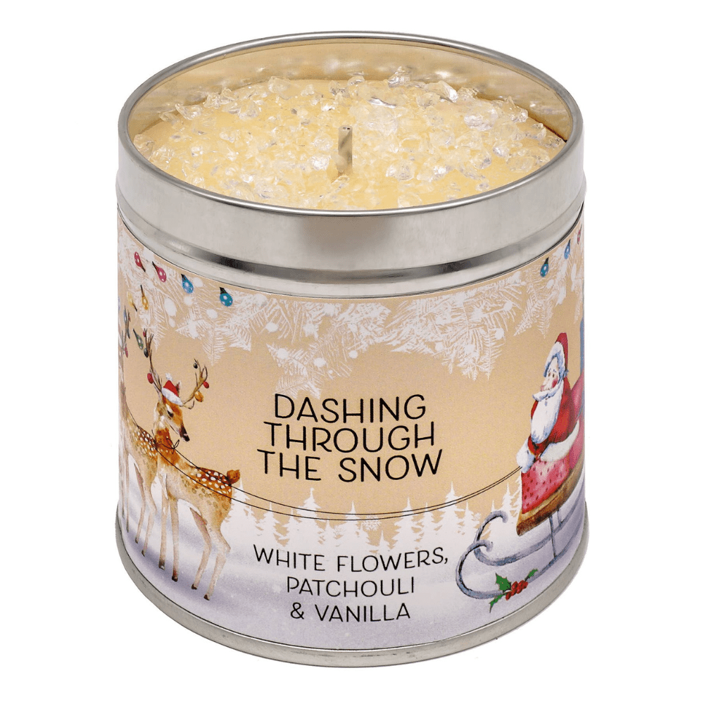 Spirit of Christmas Dashing Through the Snow Scented Candle | 50 Hour Burn - REGN