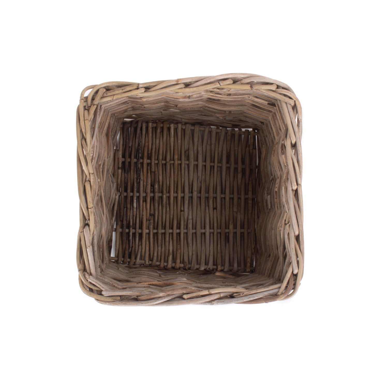 Square Rattan Storage Basket - REGN