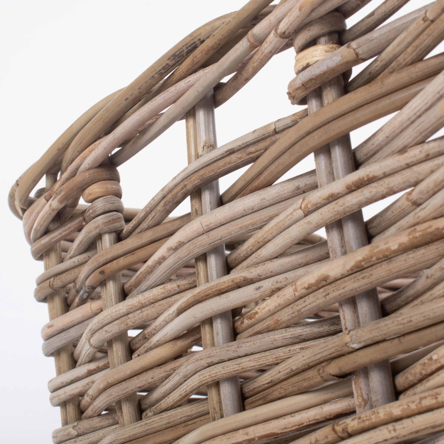 Square Rattan Storage Basket - REGN