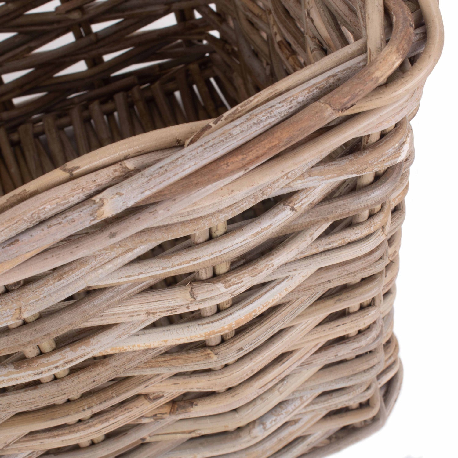 Square Rattan Storage Basket - REGN