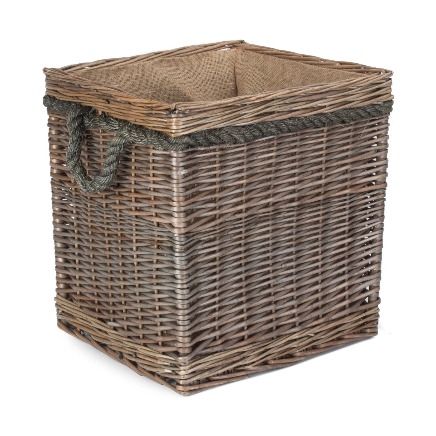Square Rope Handled Storage Basket - REGN