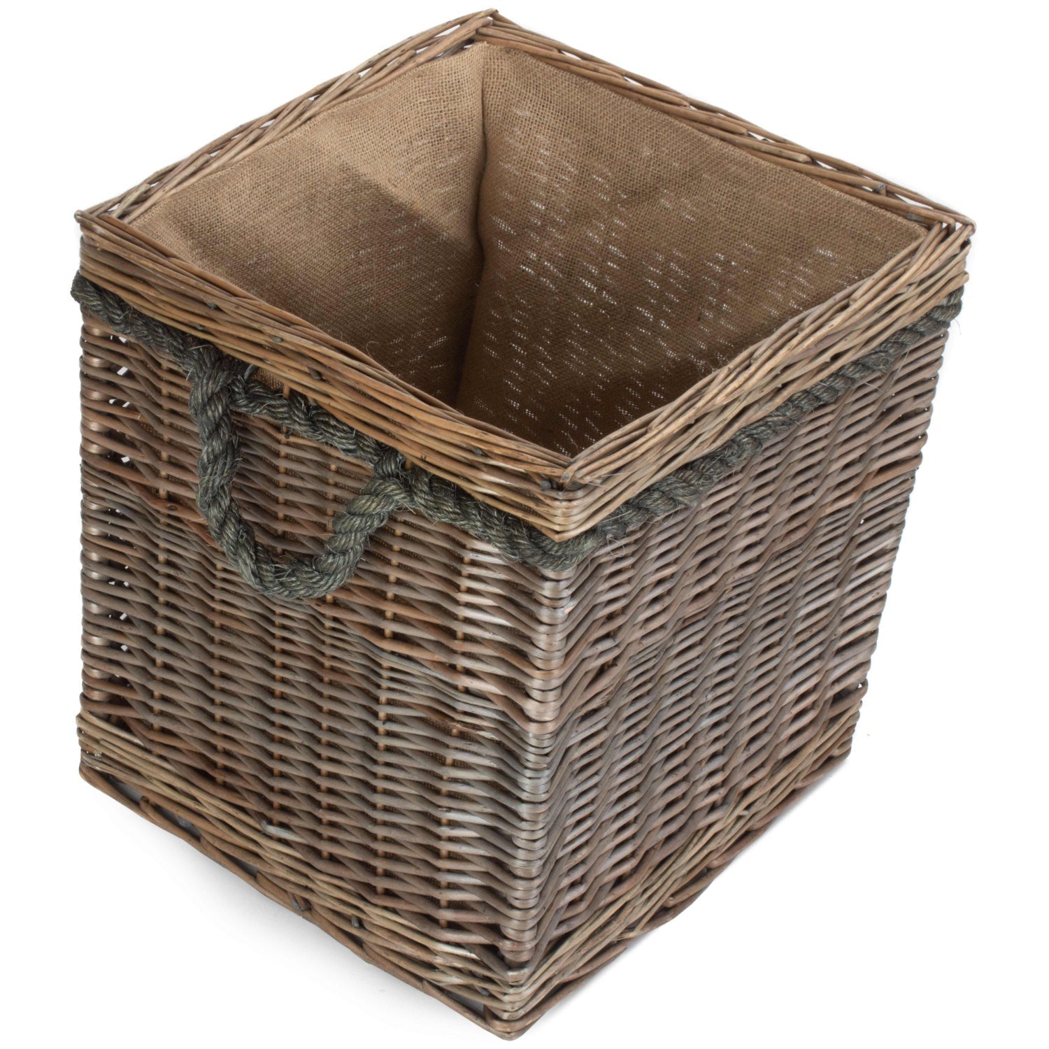 Square Rope Handled Storage Basket - REGN