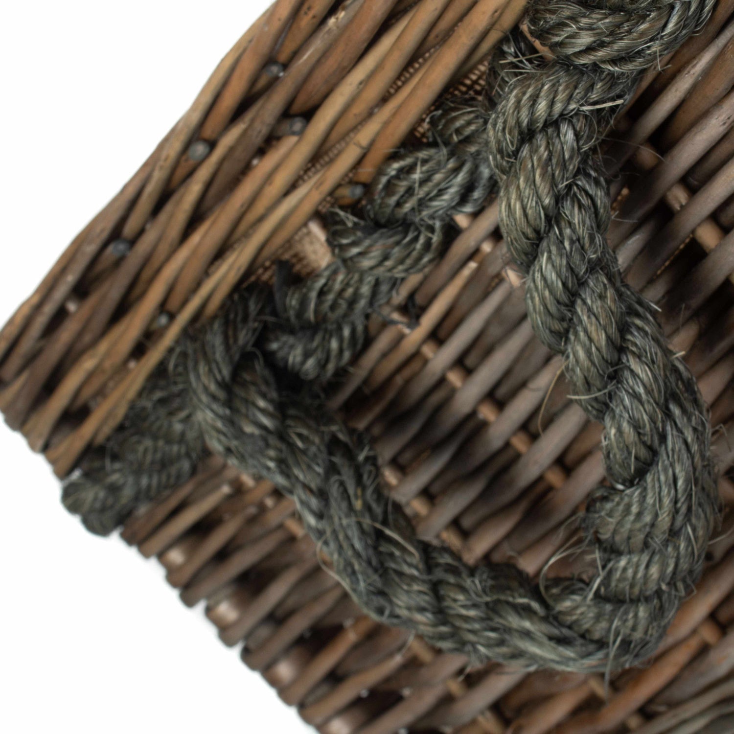 Square Rope Handled Storage Basket - REGN