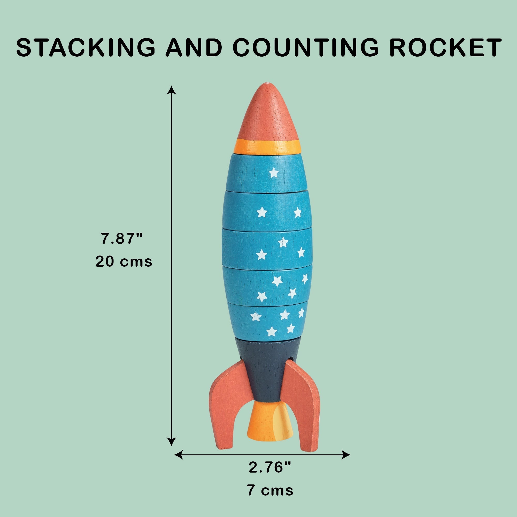 Stacking and Counting Rocket - REGN