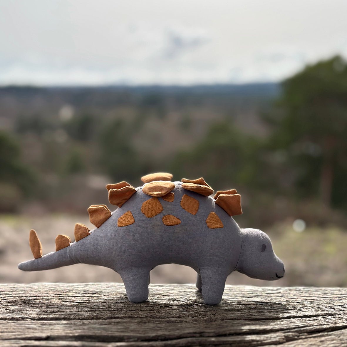 Steggy Linen Dinosaur Toy - REGN