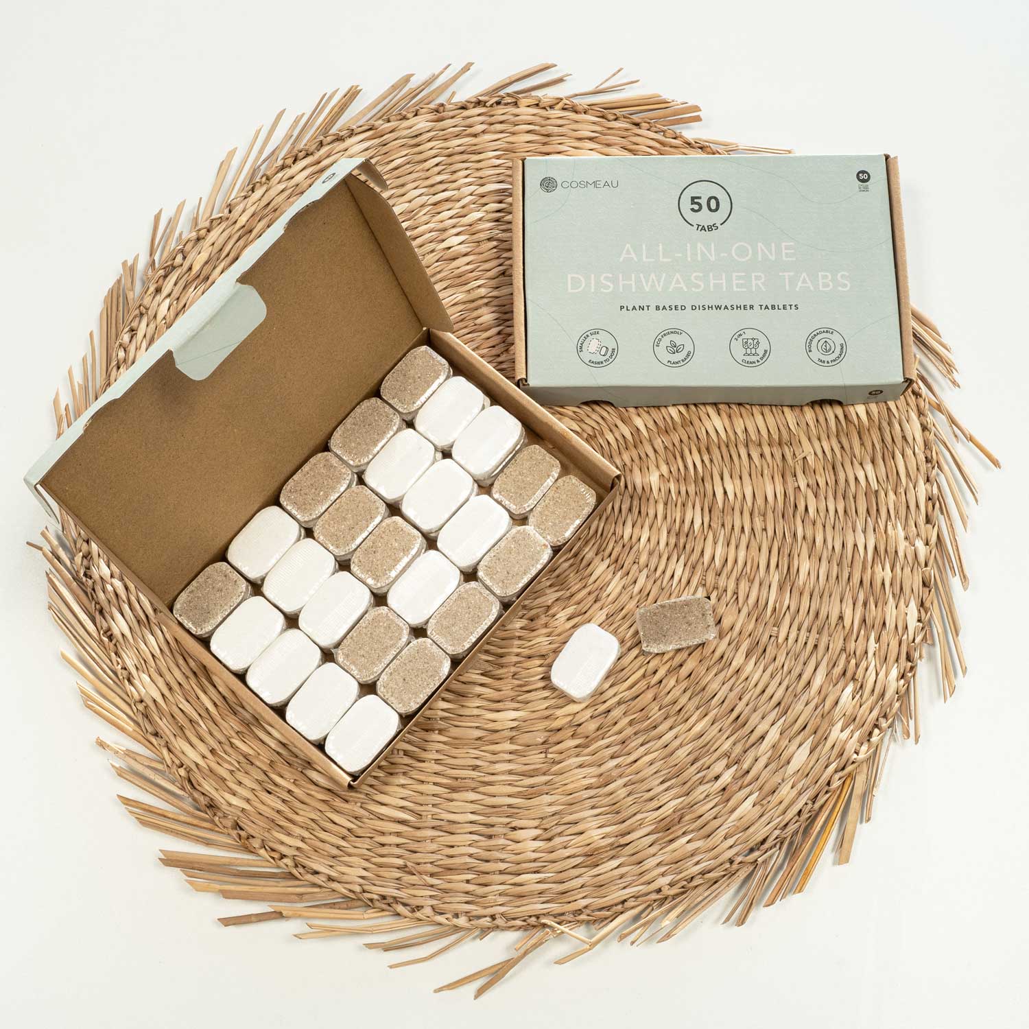 Sustainable Dishwasher Tablets Plant - Based – 50 Tablets - REGN