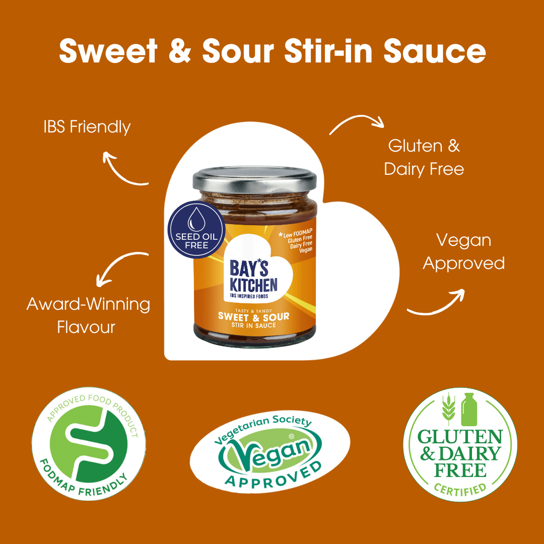 Sweet & Sour Stir - in Sauce 260g – Low FODMAP, Gluten Free & Vegan - REGN