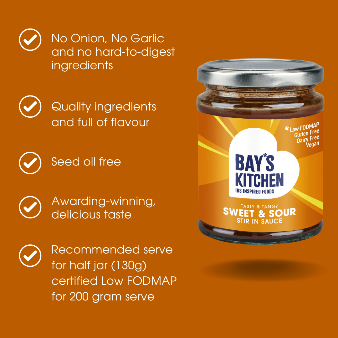 Sweet & Sour Stir - in Sauce 260g – Low FODMAP, Gluten Free & Vegan - REGN