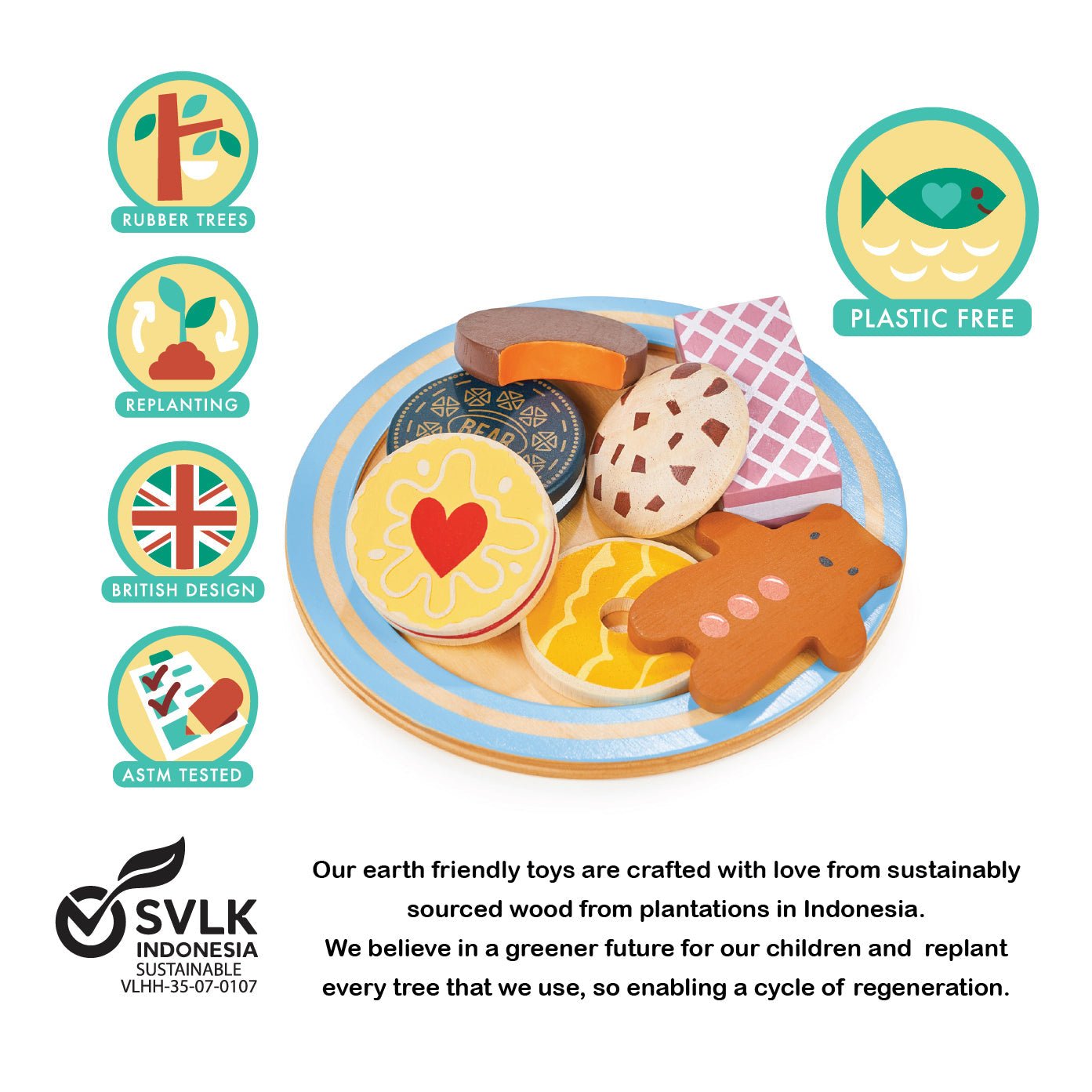 Tea Time Biscuit Plate - REGN