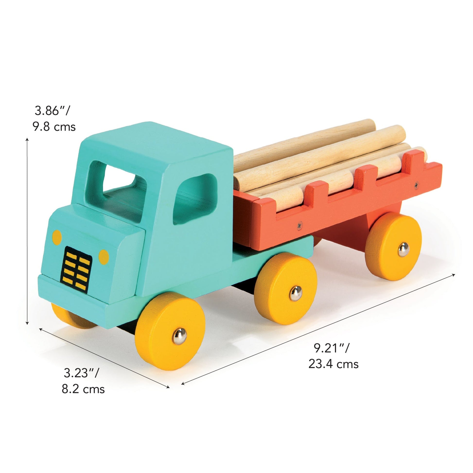Teal Timber Truck - REGN