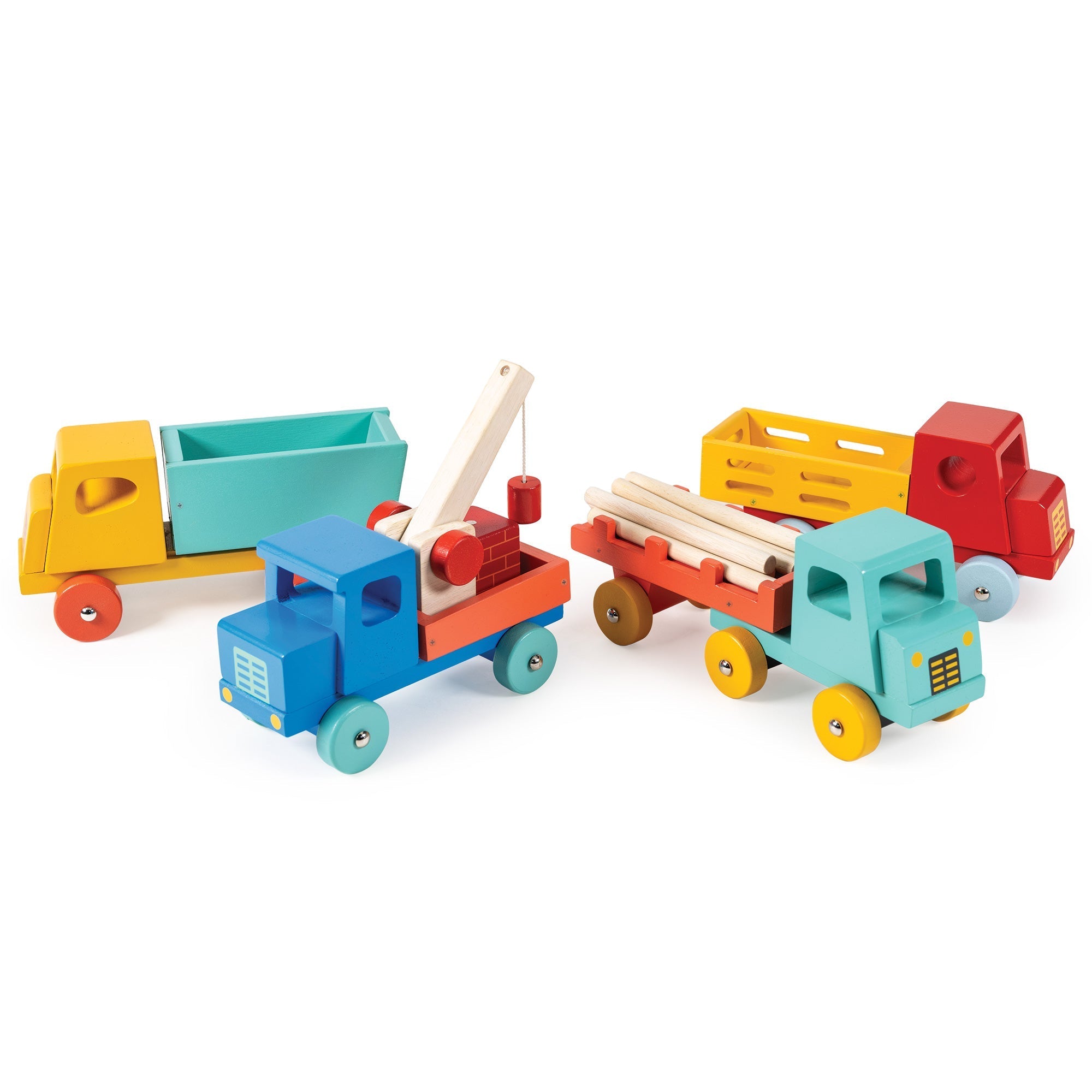 Teal Timber Truck - REGN