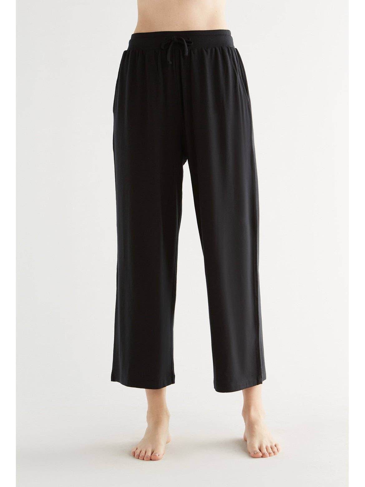 Tencel Wide Leg Trousers: Womens - REGN