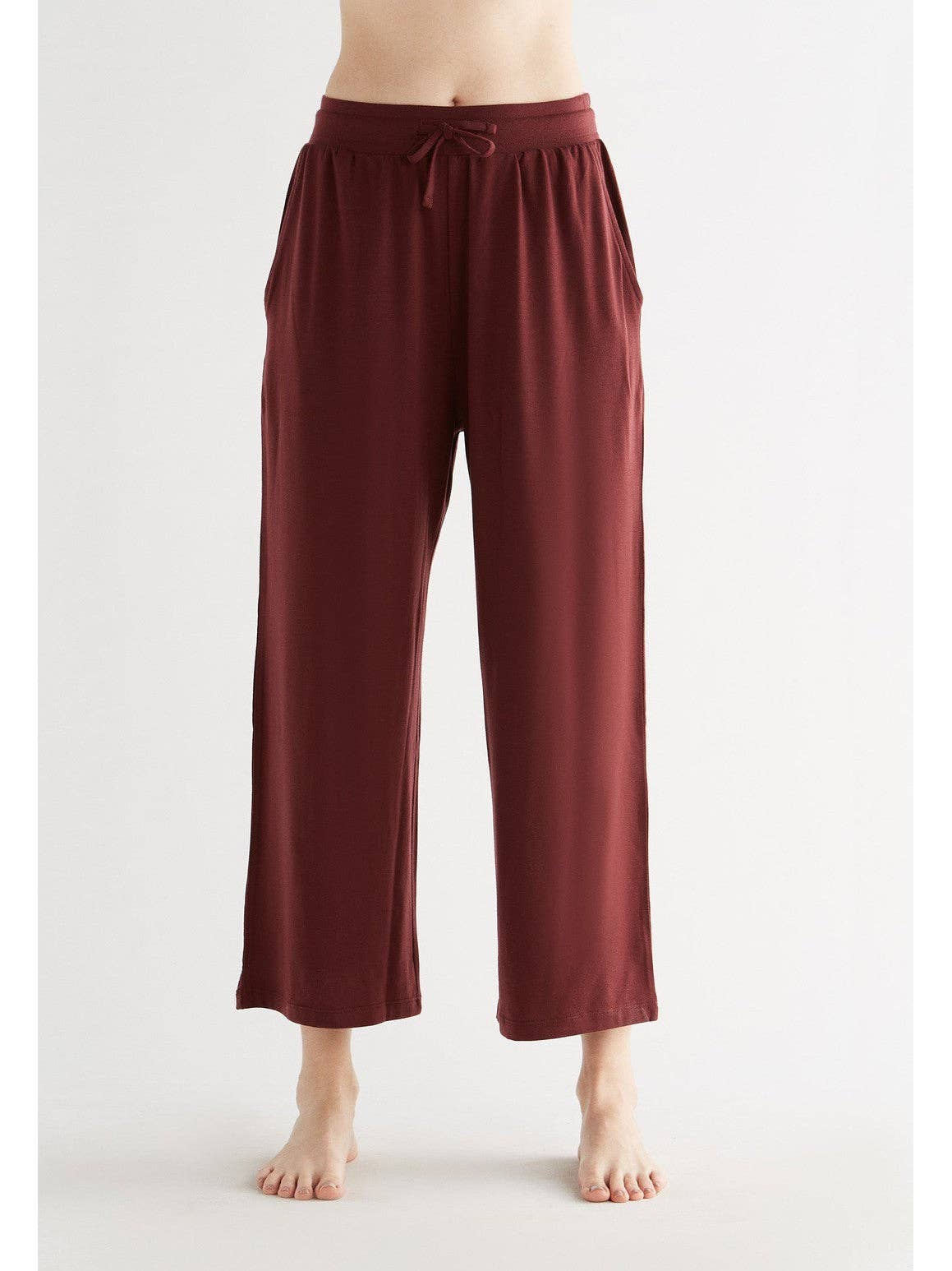 Tencel Wide Leg Trousers: Womens - REGN