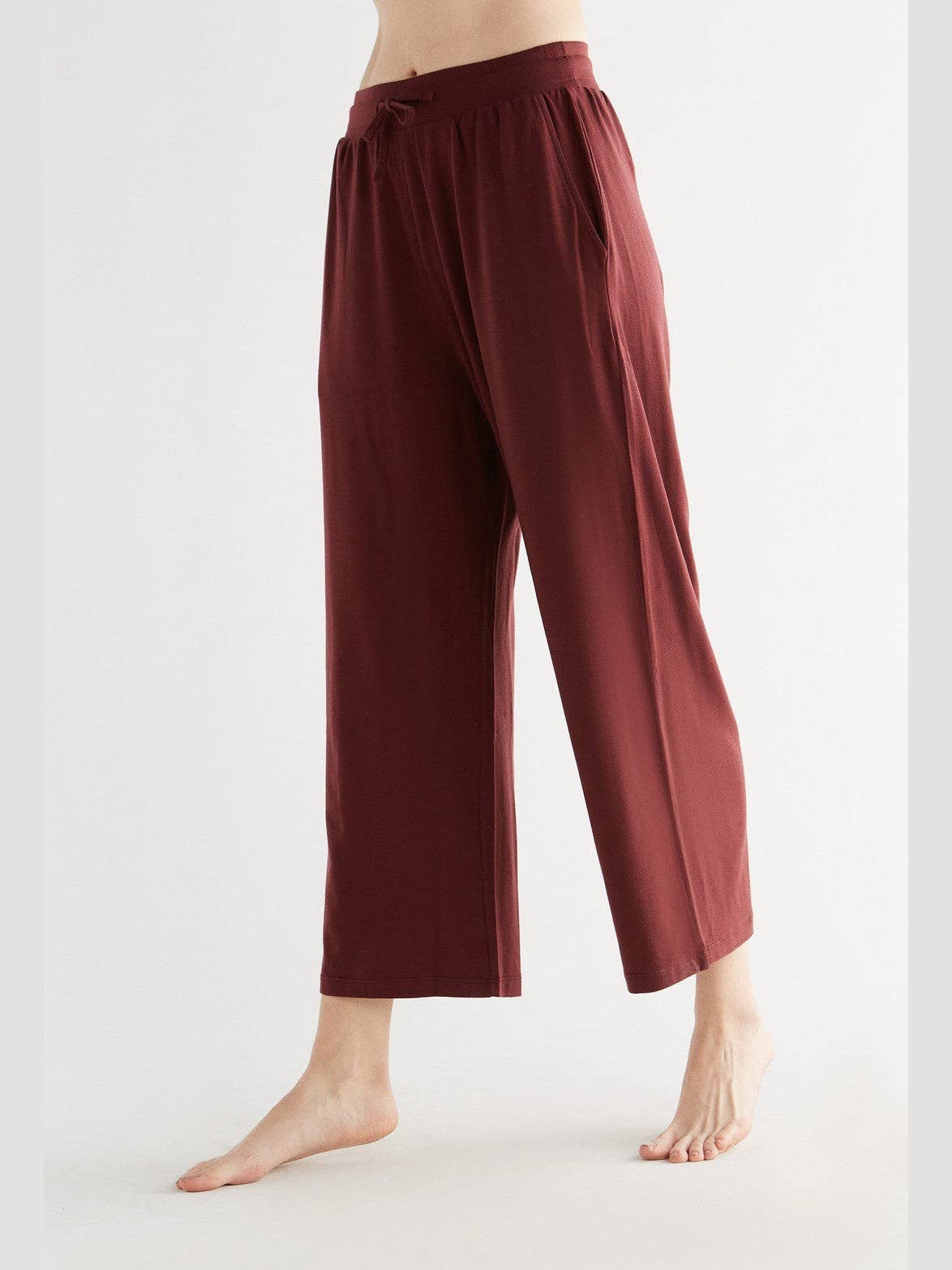 Tencel Wide Leg Trousers: Womens - REGN