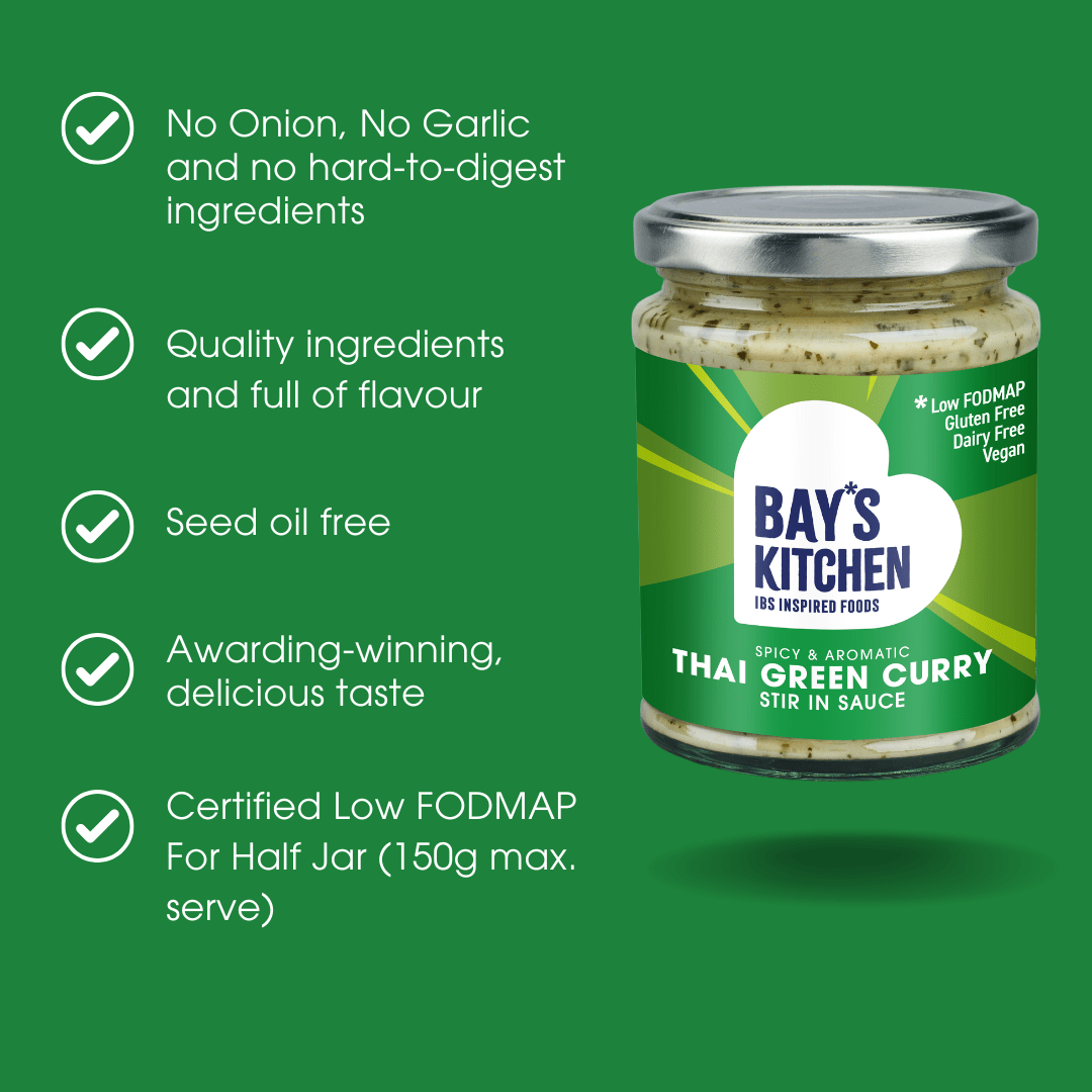 Thai Green Curry Stir - in Sauce 260g – Low FODMAP, Gluten Free & Vegan - REGN