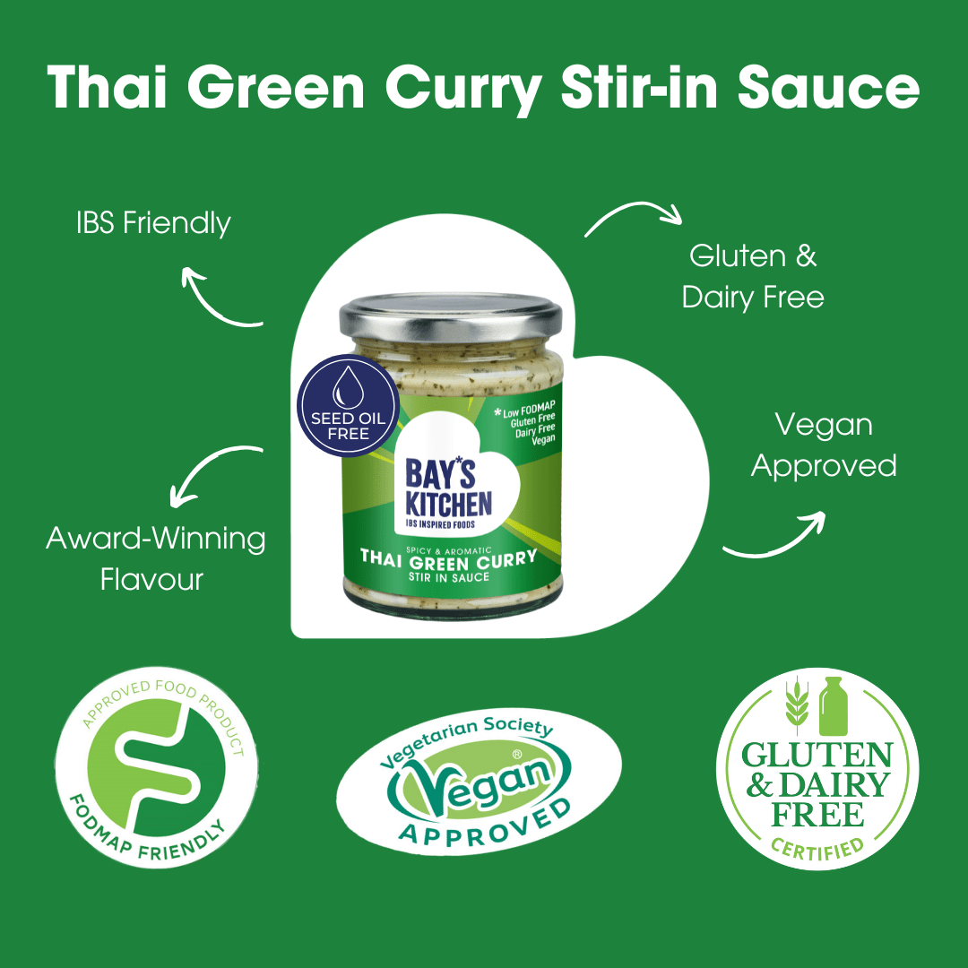 Thai Green Curry Stir - in Sauce 260g – Low FODMAP, Gluten Free & Vegan - REGN