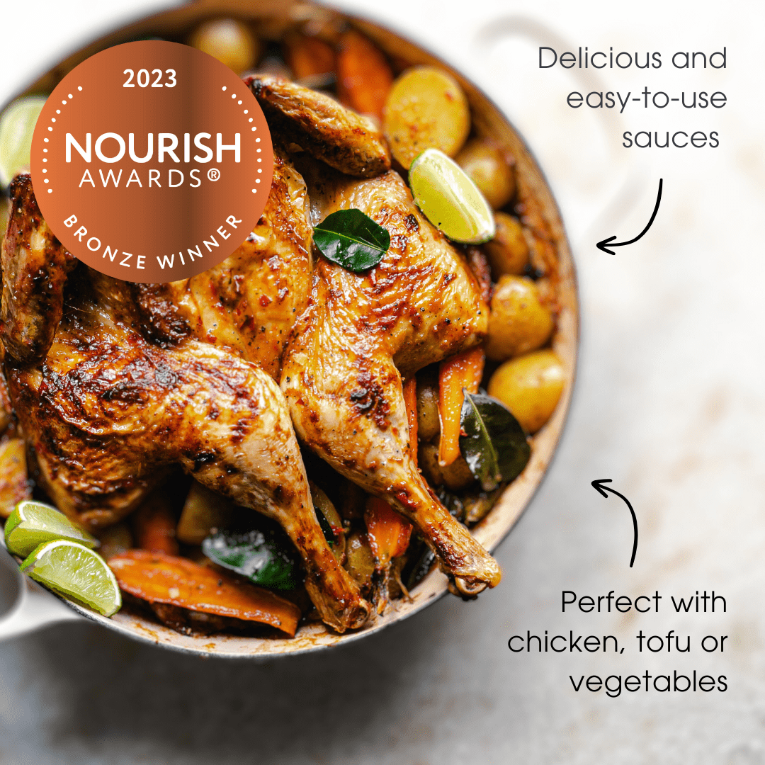 Thai Red Curry Stir - in Sauce 260g – Low FODMAP, Gluten Free & Vegan - REGN