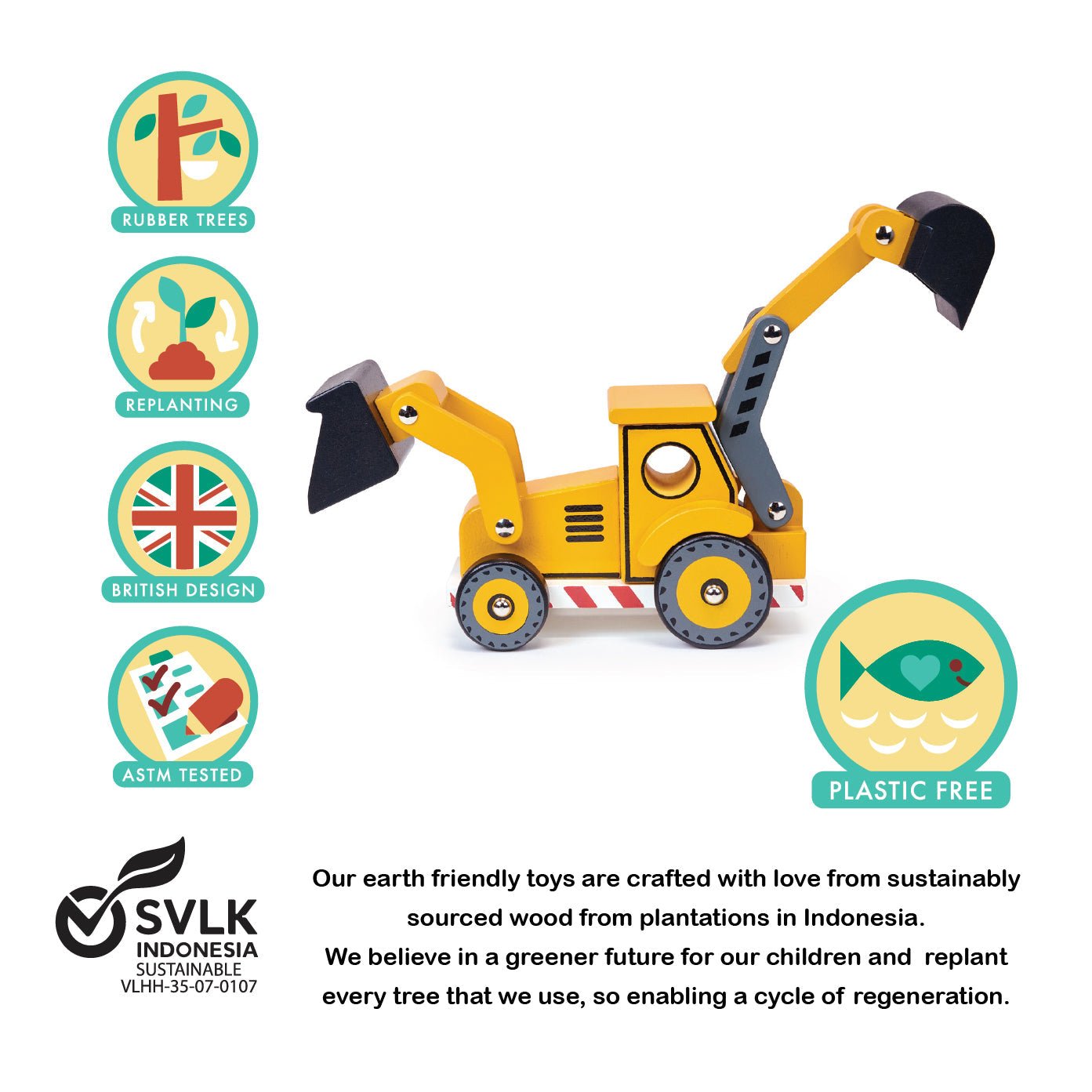 The Backhoe Yellow Digger - REGN