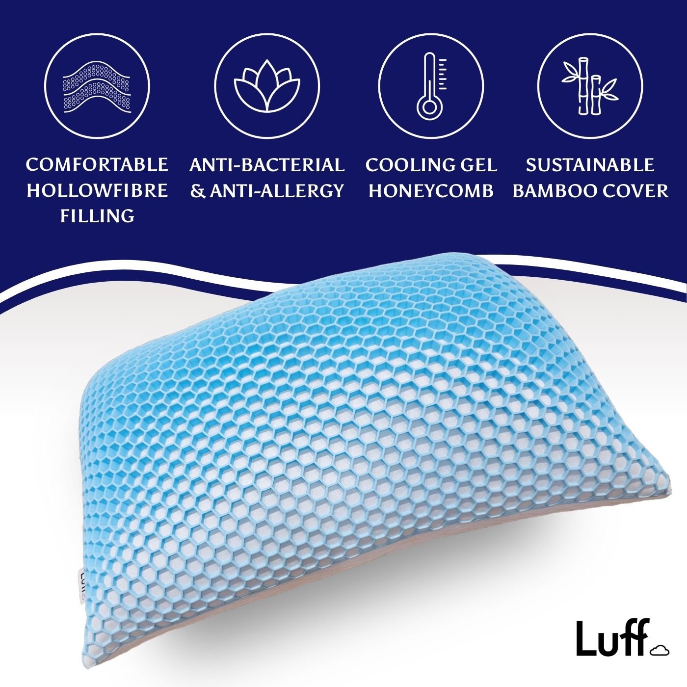 The Bamboo Honeycomb Pillow - REGN