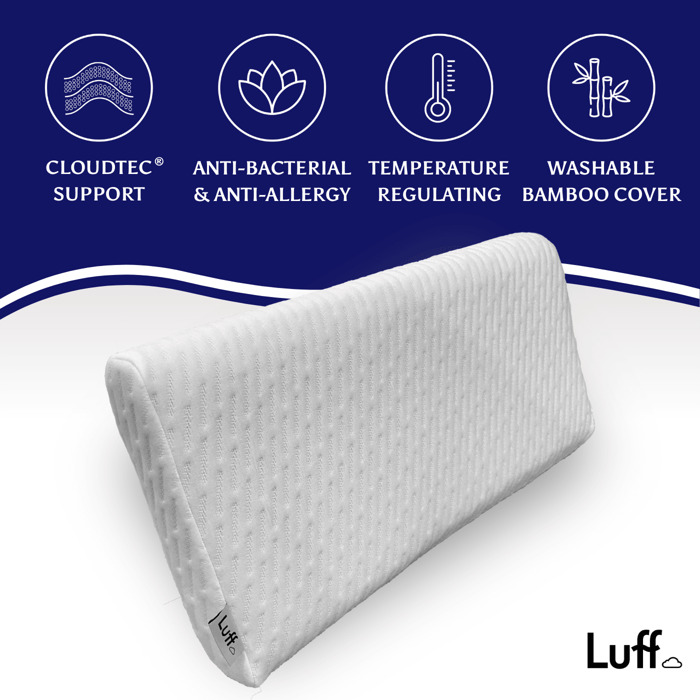The Bamboo Skinny Pillow - REGN
