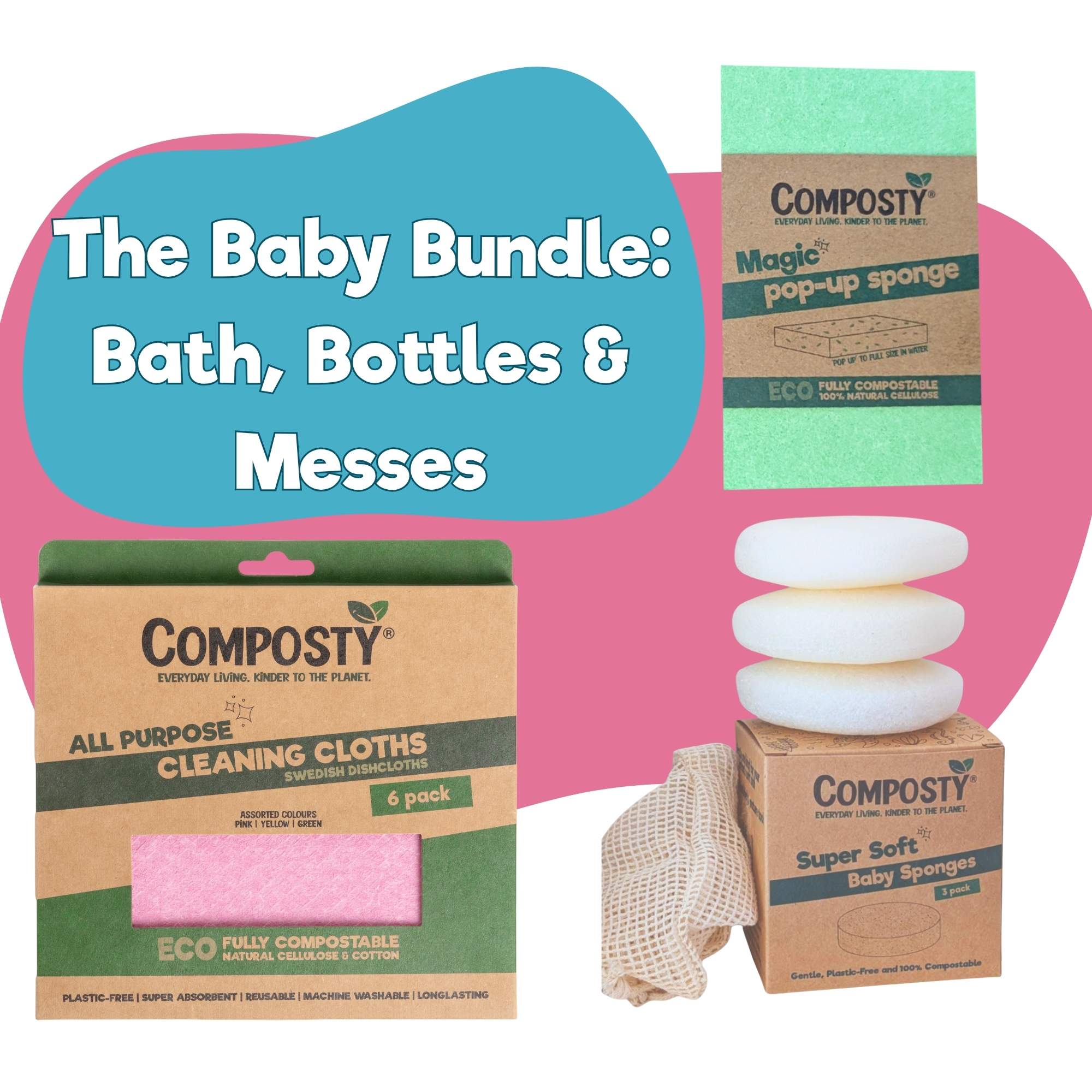 The Better Bundle for Babies: Bath, Bottles & Messes - REGN