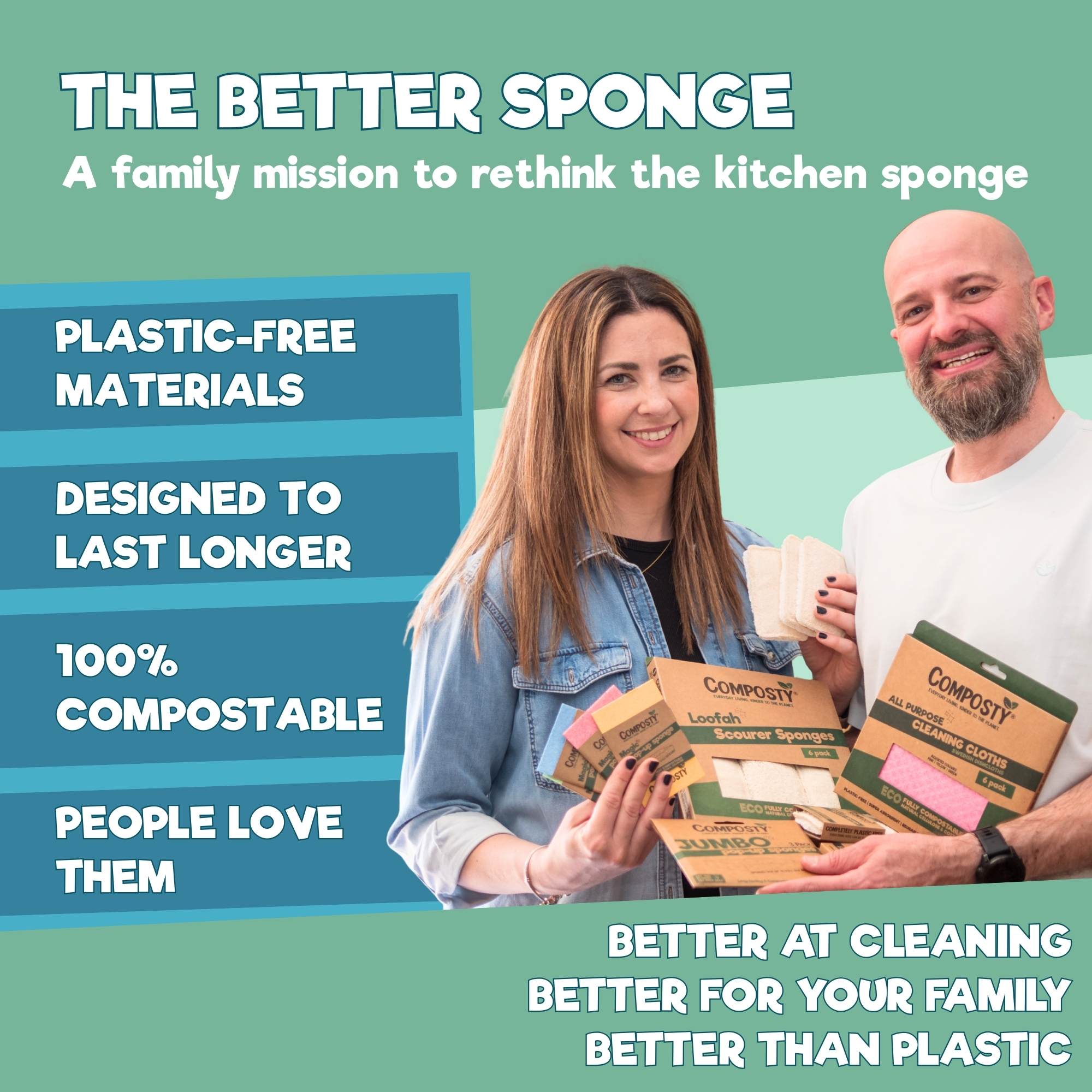 The Better Sponge Starter Pack | Try with Free UK Postage - REGN