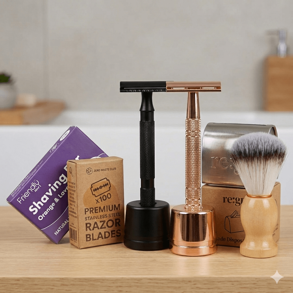 The Complete Shaving Bundle – Sustainable Shaving Set - REGN