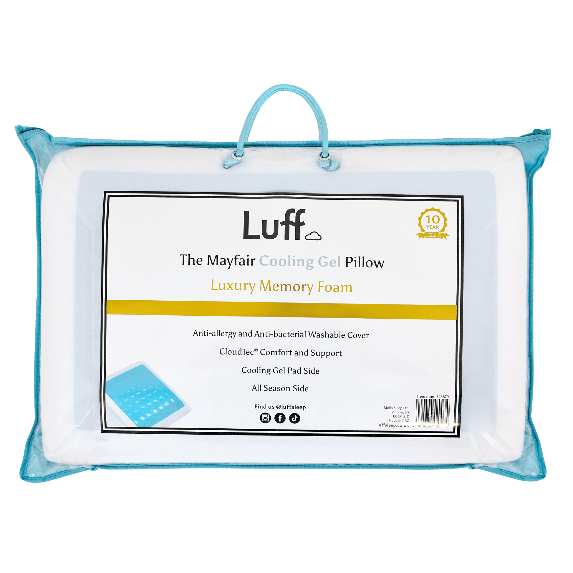 The Mayfair Cooling Gel Pillow - REGN