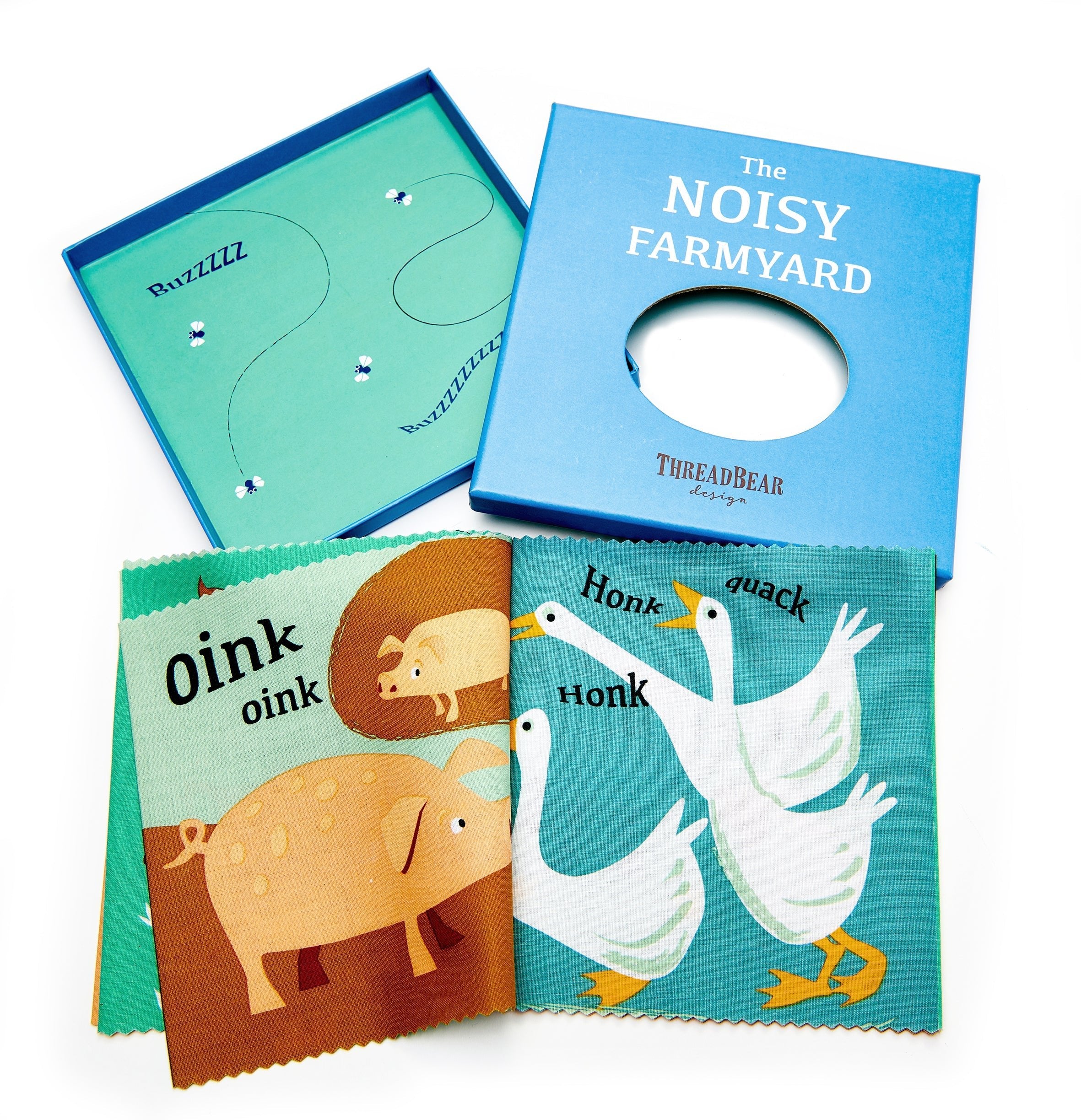 The Noisy Farmyard Rag Book - REGN