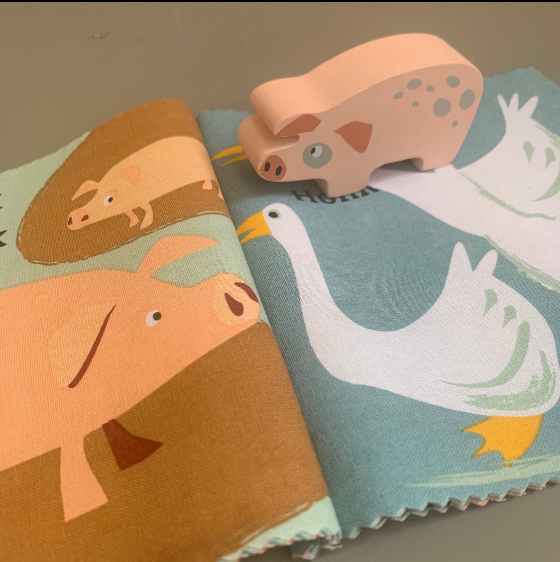 The Noisy Farmyard Rag Book - REGN