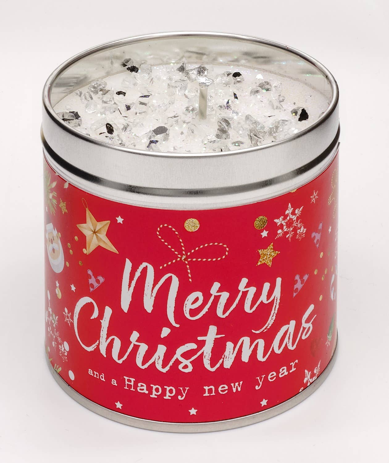 The Red One Merry Christmas Candle Tin – Snowflake Fragrance, 50 Hour Burn - REGN