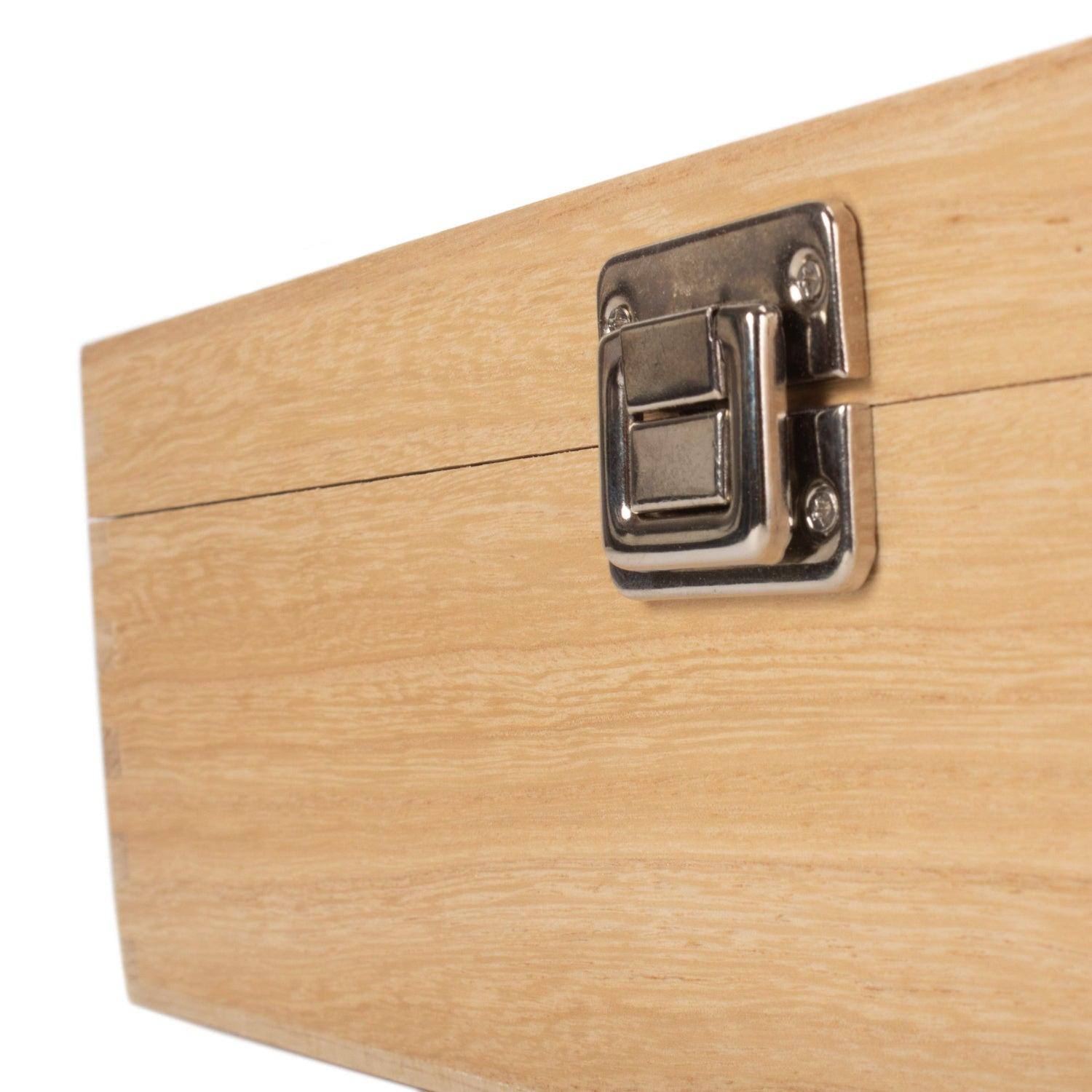 Three Bottle Clear Varnish Wooden Box - REGN